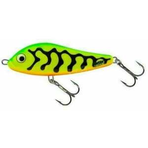 Salmo Rattlin' Slider Sinking Green Tiger 8 cm Vobler imagine