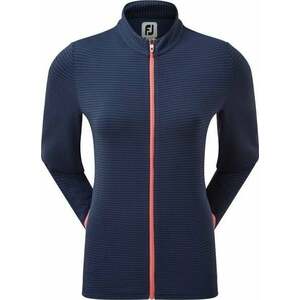 Footjoy Full-Zip Lightweight Navy/Bright Coral XS Hanorac imagine