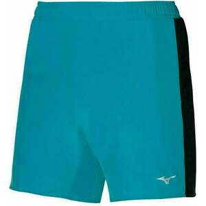 Mizuno Alpha 7.5 Short Algiers Blue/Black XL Pantaloni scurți de alergare imagine