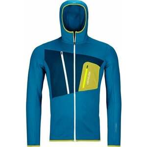 Ortovox Fleece Grid M Heritage Blue S Hanorace imagine