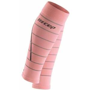 CEP WS401Z Compression Calf Sleeves Reflective Light Pink IV Huse pentru viței pentru alergători imagine