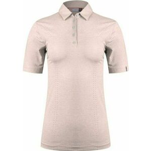 Kjus Womens Ally Cooling SS Blush Pink Melange 34 Tricou polo imagine