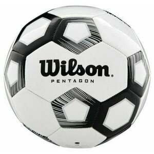 Wilson Pentagon Black/White Minge Fotbal imagine