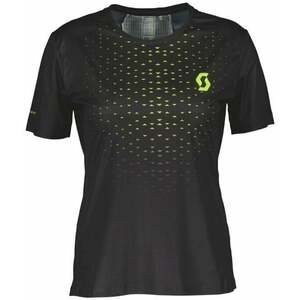 Scott RC Run SS Womens Black/Yellow XS Tricou cu mânecă scurtă pentru alergare imagine