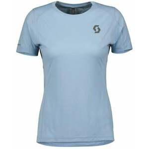 Scott Trail Run SS Womens Shirt Glace Blue XS Tricou cu mânecă scurtă pentru alergare imagine