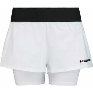 Head Dynamic Shorts Women White XL Pantaloni scurți de tenis imagine