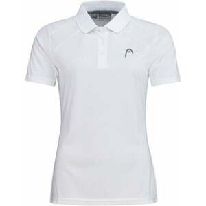 Head Club Jacob 22 Tech Polo Women White L Tricou Tenis imagine