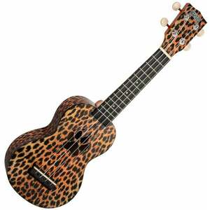 Mahalo MA1CH Art II Series Cheetah Ukulele soprano imagine