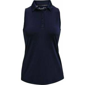 Under Armour Zinger Womens Sleeveless Midnight Navy/Midnight Navy/Metallic Silver XS Tricou polo imagine