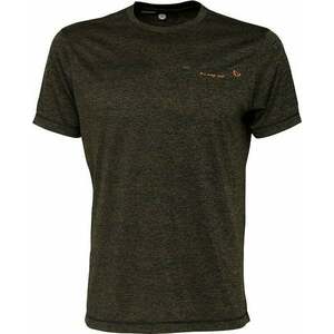 Savage Gear Tricou Fighter Stretch T-Shirt Burnt Olive Melange S imagine