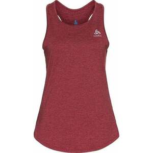 Odlo Women's Run Easy Tank Holly Berry Melange L Bluze fără mâneci pentru alergare imagine