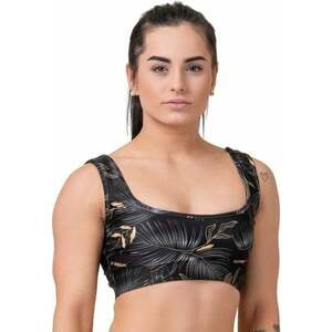 Nebbia Miami Sporty Bikini Bralette Volcanic Black S Costume Baie Femei imagine