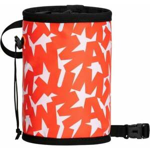 Mammut Gym Print Chalk Bag Saculet pentru magneziu Hot Red AOP imagine