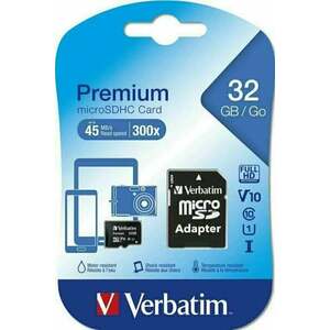 Verbatim SDHC 32GB micro Premium Micro SDHC 32 GB Carduri de memorie imagine