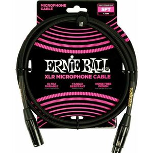 Ernie Ball 6390 1, 5 m Cablu de microfon imagine