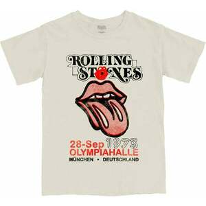 The Rolling Stones Tricou Munich '73 Unisex Nisip L imagine