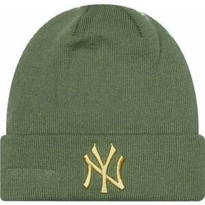 New York Yankees MLB Women's Metallic Logo Beanie Verde UNI Căciulă imagine