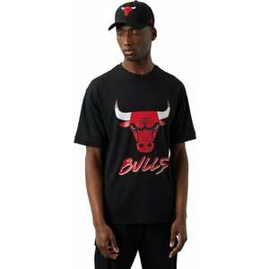 Chicago Bulls NBA Script Mesh Negru/Roșu L Tricou imagine