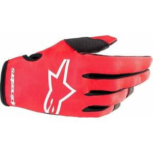 Alpinestars Radar Gloves Red/White 2XL Mănuși de motocicletă imagine