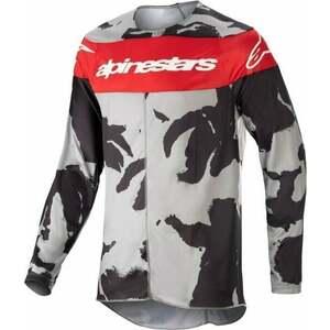 Alpinestars Racer Tactical Jersey Gray/Camo/Mars Red L Tricou MX imagine