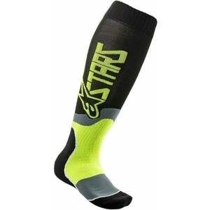 Alpinestars Sosete MX Plus-2 Socks Black/Yellow Fluorescent S imagine