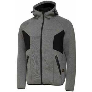 Savage Gear Hanorac Tec-Foam Zip Hoodie Dark Grey Melange M imagine