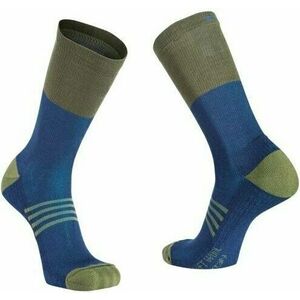 Northwave Extreme Pro High Sock Deep Blue/Forest Green S Șosete ciclism imagine