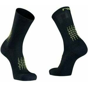 Northwave Fast Winter High Sock Negru/Galben Florescent S Șosete ciclism imagine