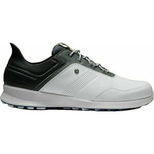 Footjoy Statos White/Charcoal/Blue Jay 43 Pantofi de golf pentru bărbați imagine