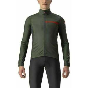 Castelli Squadra Stretch Jachetă Military Green/Dark Gray L imagine