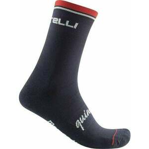 Castelli Quindici Soft Merino Sock Albastru închis L/XL Șosete ciclism imagine