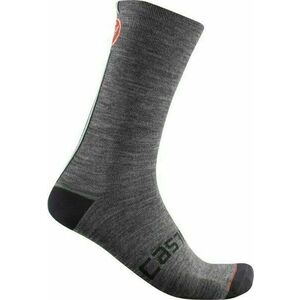 Castelli Racing Stripe 18 Sock Dark Gray S/M Șosete ciclism imagine