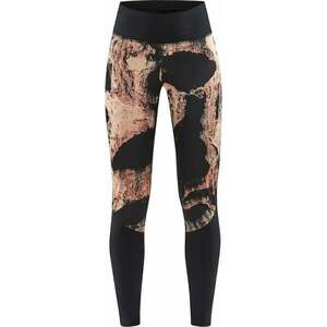 Craft ADV Subz Wind Tights 2 W Negru/Multicolor XS Pantaloni de alergare / jambiere imagine