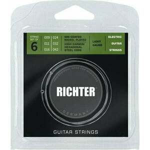 Richter Ion Coated Electric Guitar Strings - 009-042 Corzi chitare electrice imagine