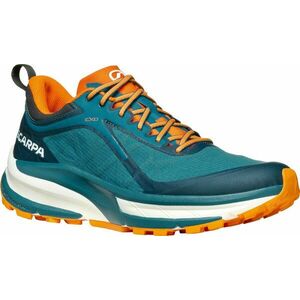 Scarpa Golden Gate ATR GTX Petrol/Orange 43 Pantofi de alergare pentru trail imagine