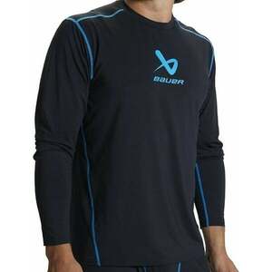 Bauer S22 Basics Long Sleeve Base Layer Top YTH YTH Lenjerie termică de hochei imagine