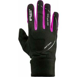 R2 Blizzard Gloves Black/Neon Pink M Mănuși schi imagine