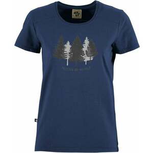 E9 5Trees Women's Vintage Blue S Tricou imagine