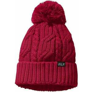 Jack Wolfskin Stormlock Pompom Beanie Cranberry UNI Căciulă imagine