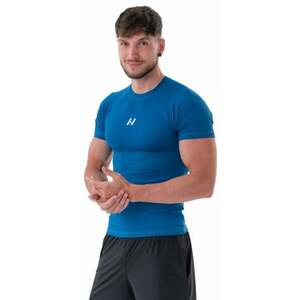 Nebbia Functional Slim-fit Blue M Tricouri de fitness imagine