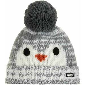 Eisbär Rico Pompon Kids Beanie Grey/White/Red/Grey UNI Căciulă imagine