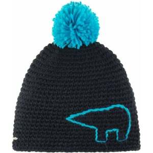 Eisbär Jay Pompon Beanie Black/Blue UNI Căciulă imagine