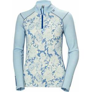 Helly Hansen W Lifa Merino Midweight 2-in-1 Graphic Half-zip Baby Trooper Floral Cross M Lenjerie termică imagine