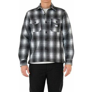 Deus Ex Machina Marcus Check Shirt Grey Plaid S Cămaşă imagine