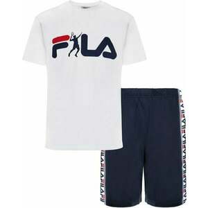 Fila FPS1131 Man Jersey Pyjamas Alb/Albastru M Lenjerie de fitness imagine