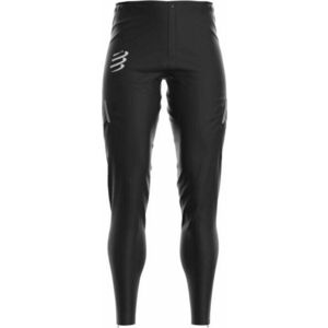 Compressport Hurricane Waterproof 10/10 Jacket Black M Pantaloni de alergare / jambiere imagine