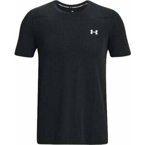 Under Armour Men's UA Seamless Grid Black/Mod Gray S Tricouri de fitness imagine