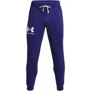 Under Armour Men's UA Rival Terry Joggers Sonar Blue/Onyx White S Fitness pantaloni imagine