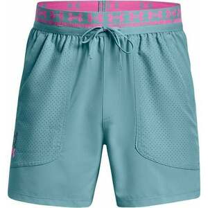 Under Armour Men's UA Run Anywhere Short Still Water/Rebel Pink/Reflective XL Pantaloni scurți de alergare imagine