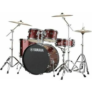 Yamaha RDP2F5BGGCPSET Burgundy Glitter Set de tobe acustice imagine